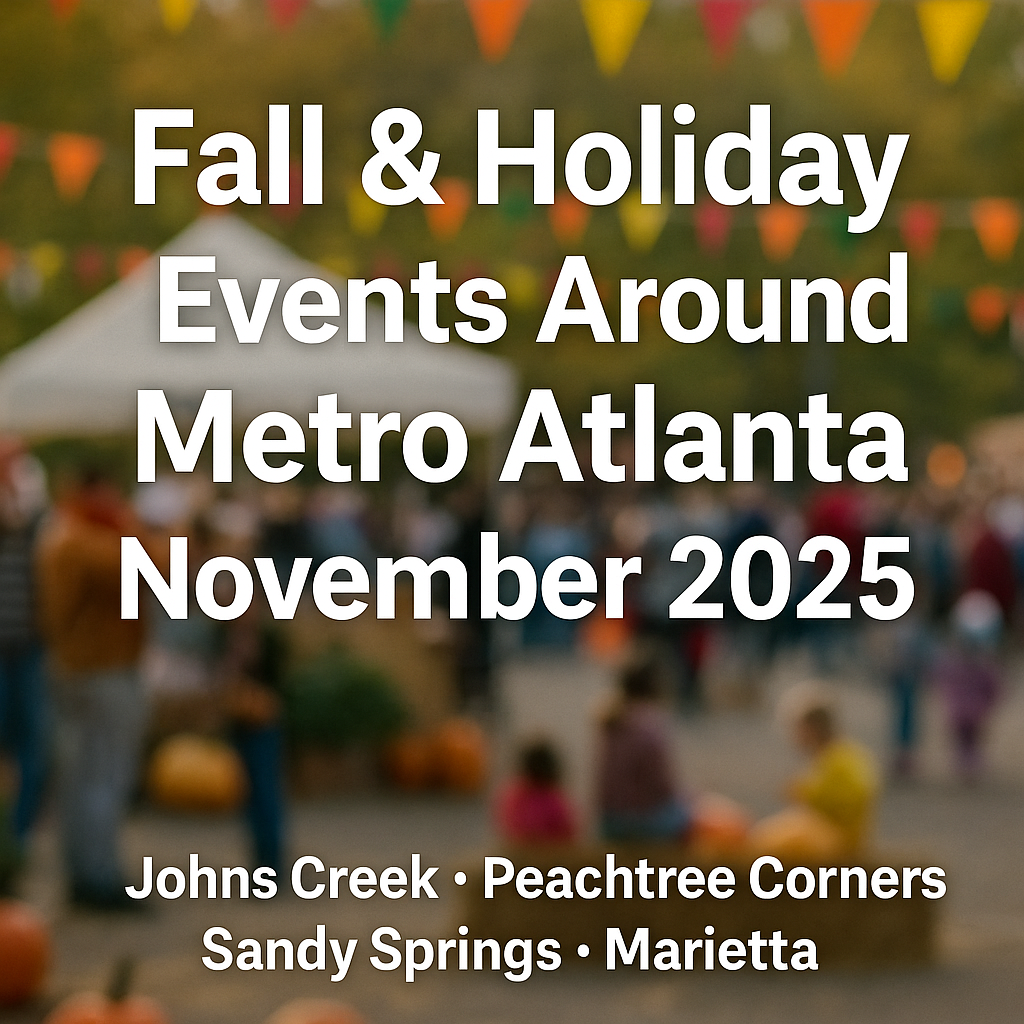 Fall & Holiday Events Metro Atlanta Nov 2025